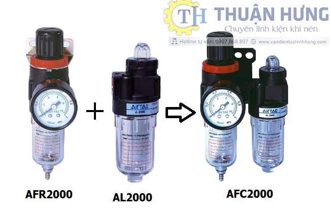 Bộ lọc khí nén AIRTAC AFC2000