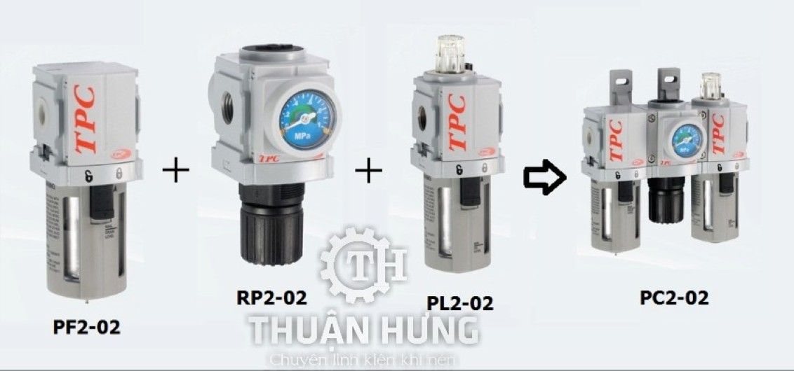 Bộ lọc khí nén TPC PC2-02