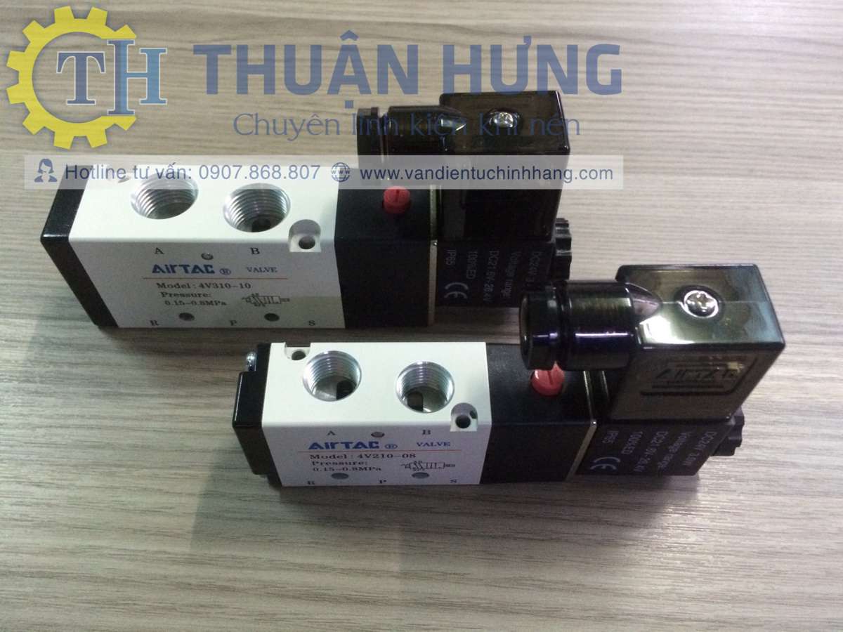 Thuận Hưng là đại lý phân phối van điện từ khí nén AIRTAC 4V210-08 chính hãng tại Quận 10 TPHCM