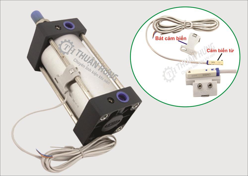 Cảm biến hành trình của xi lanh SC32, SC40, SC63, SC80, SC100, SC125, SC160, SC200, SC250