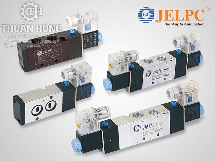 Đại lý phân phối van điện từ khí nén JELPC có giá rẻ nhất tại TPHCM