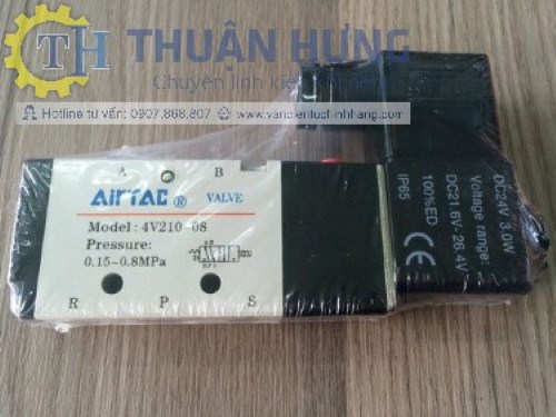 Thuận Hưng - đơn vị cung cấp van điện từ khí nén AIRTAC 4V210-08 chính hãng giá rẻ tại Quận 8 TPHCM